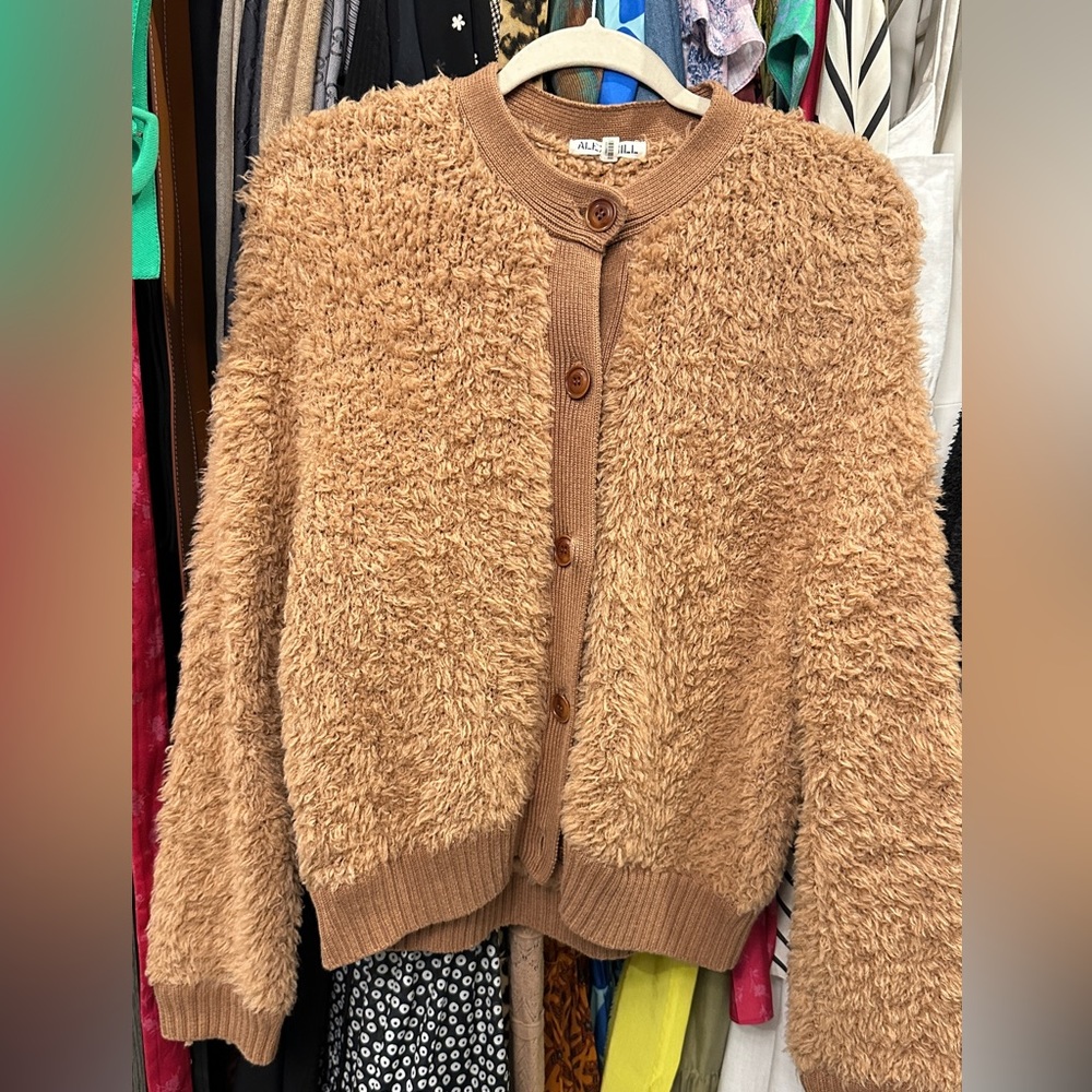 Alex Mill teddy bear sweater size large